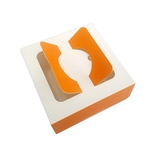 custom paper boxes for cakes box with window