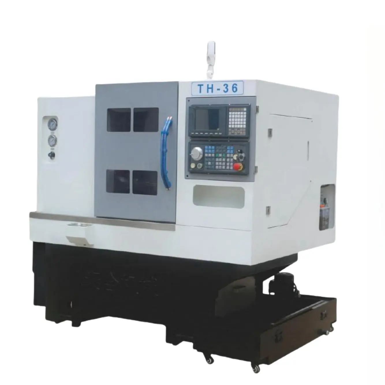 Hassas TH-25/36 fabrika doğrudan yüksek kalite CNC makinesi aracı CNC torna Metal işleme