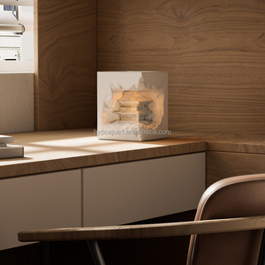 Lámpara de mesa de <span class=keywords><strong>yeso</strong></span> controlado por alambre en relieve de estilo chino de lujo Fabricante Zhongshan Lámpara de escritorio a granel al por mayor - Product Image 5