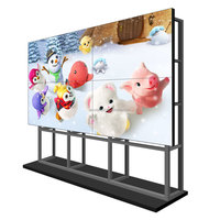 Panneau mural vidéo LCD à succès, 49, 55, 65 pouces, garantie 3 ans, livraison rapide, support de montage hydraulique pour salle de conférence