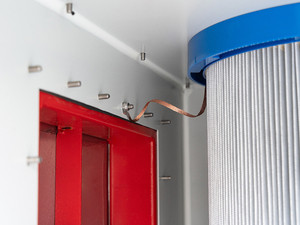<span class=keywords><strong>Extracteur</strong></span> de poussière inflammable conforme à la norme ATEX AJS370, conducteur <span class=keywords><strong>statique</strong></span>, 5HP, pour le contrôle des risques de poussière d'aluminium et de farine - Product Image 4