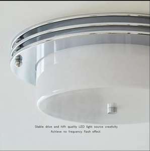 Plafonnier moderne en verre salon chambre à coucher lumière intérieur Plafonnier moderne - Product Image 3