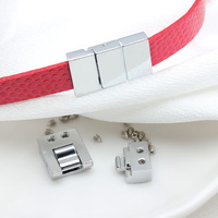 8mm 10mm connecteur breloques boucle pour la fabrication de Bracelet femmes bijoux connecteur fermoir collier pour animaux de compagnie bricolage accessoires porte-clés cadeau