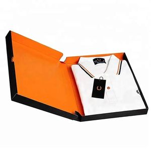 Tshirt nakliye kutuları karton kutu hediye boy T-Shirt ambalaj kağıt T Shirt Logo ile