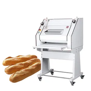 Máquina formadora de baguette comercial, equipo para hornear, moldeador de baguette francés largo