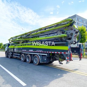 Camión bomba de hormigón SITRAK Chasis 70X-6RZ 70m Boom Height <span class=keywords><strong>Reach</strong></span> Entrega de cemento con descuento en existencias de los últimos modelos - Product Image 5