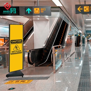 Floor Standing Shopping Mall Parking Airport <strong>Rotate</strong> Directional Wayfinding Signage Acrylic Advertising <strong>Light</strong> <strong>Box</strong> - Product Image 5