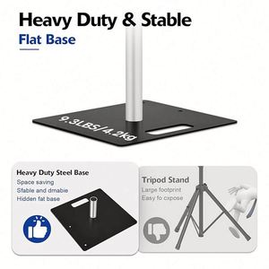 Optional Size Adjustable Silver Metal Frame Pipe <b>Backdrop</b> <b>Stand</b> Wedding Stage Decoration Display Accessories - Product Image 3