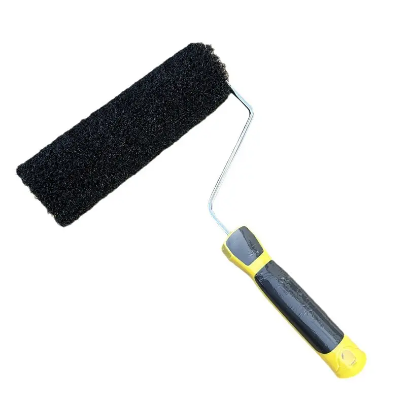 drywall plasters brushes lurry feeding roller, wall latte art mixed coating nylon 230mm putty roller brush