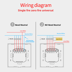 Interrupteur intelligent sans fil WiFi LangYeao HomeKit Apple <span class=keywords><strong>Home</strong></span> (UE/Royaume-Uni) compatible <span class=keywords><strong>Home</strong></span> <span class=keywords><strong>Assistant</strong></span>, Alexa, Google <span class=keywords><strong>Home</strong></span>, <span class=keywords><strong>Siri</strong></span> (sans neutre) - Product Image 6