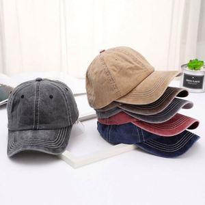 Solid Color Vintage Distressed Unstructured Cotton Washed <b>Plain</b> <b>Baseball</b> <b>Cap</b> Retro Adjustable Dad Hats Gift for Men Women - Product Image 4