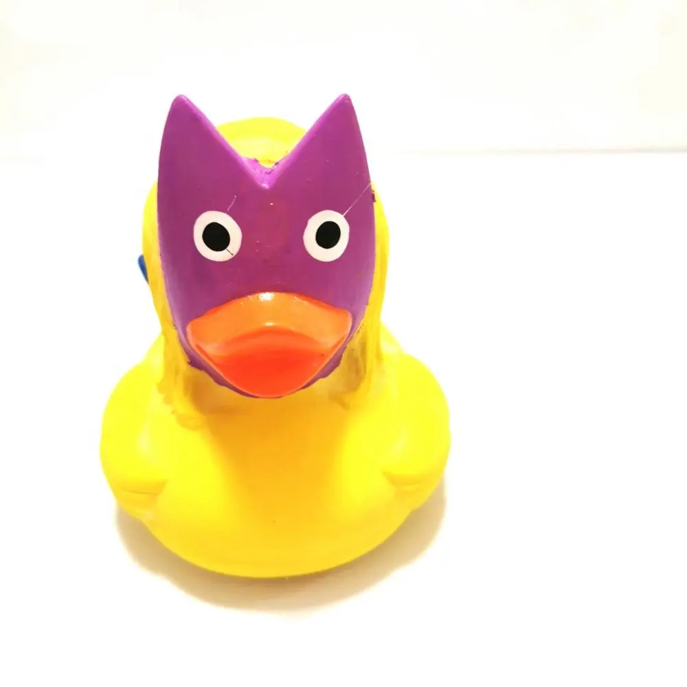 Free sample wholesale new style baby bath rubber mini duck toy teether from manufacturer