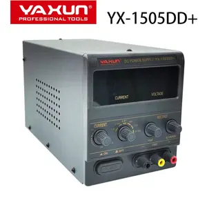 YAXUN YX-1505DD 15V 5A DC電源Lab PS-305D 110V/220調整用、デジタル安定化DC電源