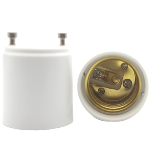 Trắng <span class=keywords><strong>gu24</strong></span> để <span class=keywords><strong>E27</strong></span> dẫn ánh sáng Bóng đèn Đèn chủ Adapter Ổ cắm chuyển đổi - Product Image 2