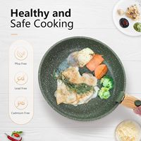 Ensemble de cuisine portable et écologique pour le camping, casseroles, poêle, couvercle en verre et silicone, logo personnalisé, fond à induction, compatible lave-vaisselle