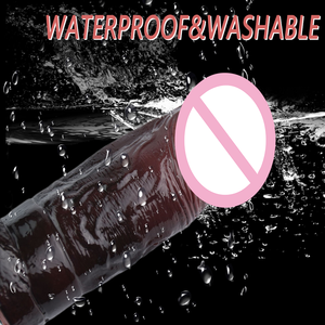 Großhandelspreis Wiederverwendbare Dunkle Silikon-Penisvergrößerungshülle für Eichel Verzögerungshülle für Ejakulation Sexspielzeug für Männer - Product Image 4