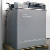 Machine d'essai de cintrage avant et arrière pour barres d'acier, diamètre 6-40 mm, haute efficacité, utilisation facile, prix usine