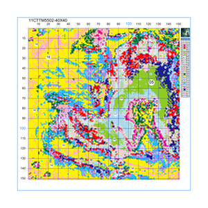 Mèo quỷ và cô gái 40x40cm/15.74inch Cross Stitch Kit <span class=keywords><strong>DIY</strong></span> 11CT/14ct thêu <span class=keywords><strong>DIY</strong></span> ECO-Cotton chủ đề thêu Kit - Product Image 2