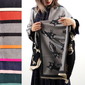 Accesorios Cálidos de Invierno para Mujer, Manta Suave de Imitación de Cachemira Turca, Chal de Mezcla de Viscosa, Bufandas Tejidas con Borlas para Mujer 2026 - Product Image 3