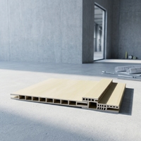 Cadre de porte en composite bois-plastique (WPC) décoratif, moderne, résistant à l'eau, fabrication professionnelle chinoise, vente chaude 2026