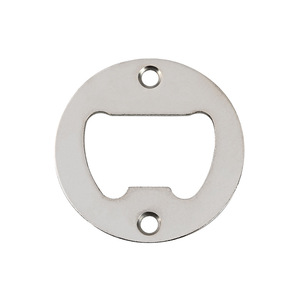 Stainless Steel Round Bottle Opener Wall Mount Heavy Duty Manual Opener Accessories For Refrigerator Magnetic Fixing - Product Image 4