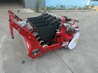 Planteuse d'ail de haute qualité à 4 rangs avec moteur à essence, nouvelle planteuse d'ail manuelle