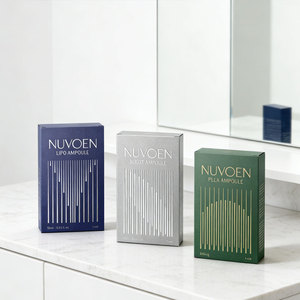 Nuvoen Boost Ampoule PDRN Skin Restoration Elastic Lifting Moisturizing Soothing Korean Cosmetic <b>Face</b> <b>Care</b> Serum - Product Image 5