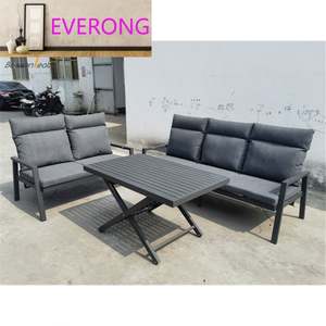 Fabricant direct <span class=keywords><strong>de</strong></span> meubles d'extérieur, table en <span class=keywords><strong>aluminium</strong></span> réglable en hauteur, canapé inclinable pour <span class=keywords><strong>jardin</strong></span>, balcon, cour - Product Image 4