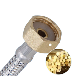 <span class=keywords><strong>Tuyau</strong></span> d'arrivée d'<span class=keywords><strong>eau</strong></span> en acier inoxydable pour robinet, flexibles d'arrivée d'<span class=keywords><strong>eau</strong></span> chaude et froide pour lavabos et éviers de cuisine, robinet pour lavabo de salle de bain - Product Image 2