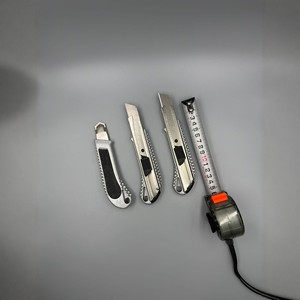 Utility Knife 18mm Aluminum Alloy Stainless Steel Blade 155mm Length Multi Functional Office Tool Cutter Wallpaper Box Opener - Product Image 2