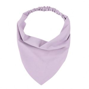 Nouveaux Bandeaux Élastiques en Soie Unie pour Cheveux, Foulards Triangulaires en Tissu Coloré Tendance, Accessoires Capillaires pour Femmes - Product Image 3