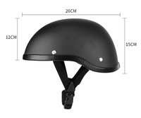 Vente chaude petit casque de vélo électrique été Scooter demi-visage casque casques de moto