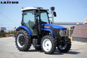 Livraison gratuite Tracteur compact miniature pour ferme et jardin <span class=keywords><strong>4x4</strong></span> à 4 roues motrices 70 ch avec cabine - Product Image 3