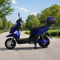 Reliable Electric Motorcycle 60V 20Ah Battery with LED Lights USB Port for Adult Daily City Riding