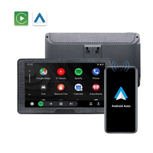 7 ''không dây IPS màn hình cảm ứng xách tay tự động Carplay cho xe ô tô phổ quát Android điều khiển bằng giọng nói với 1 năm bảo hành - Product Image 3