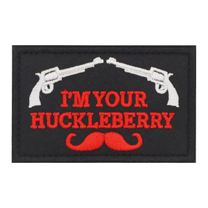 Vendita di nuovi Design sono il tuo HUCKLEBERRY ricamato bracciale divertente Collage dormitorio Slogan fascia magica Patch - Product Image 1
