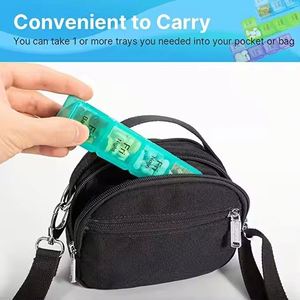 Nuevo Organizador Portátil de Alta Calidad para 7 Días, 4 Tomas/Día, Pastillero Semanal de Colores Vistosos con Recordatorio Personalizable - Product Image 3