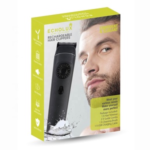 Cortadora <span class=keywords><strong>de</strong></span> pelo eléctrica profesional para hombres, maquinilla <span class=keywords><strong>de</strong></span> cortar el pelo clásica, resistente al agua, recargable, con Groin y cuerpo púbico - Product Image 1