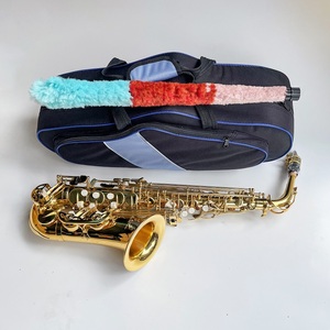 Meilleure vente saxophone alto mib saxophone corps en laiton coquillage doré clés double tendon saxophone instrument à vent - Product Image 5