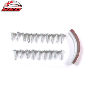 Lèvre de pare-chocs avant compatible avec Honda Civic 2019-2021 style IKON V2, impression fibre de carbone, PP, pièces auto de haute qualité, kit carrosserie - Product Image 6