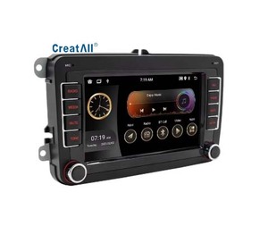 Creatall cho Volkswagen 7-inch <span class=keywords><strong>Android</strong></span> Navigation <span class=keywords><strong>GPS</strong></span> Carplay Bảng điều khiển không dây điều khiển trung tâm tất cả-trong-một máy 1 năm - Product Image 1