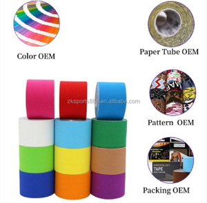 2,5 cm * 5 M OEM <span class=keywords><strong>Kt</strong></span> impermeable Kinesiologytape deportes atléticos soporte muscular <span class=keywords><strong>Kinesiotape</strong></span> cinta de kinesiología - Product Image 3