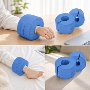 แหวนรองข้อเท้าและข้อมือแบบยกสูง ป้องกันแผลกดทับ สำหรับผู้สูงอายุที่นอนติดเตียง ยี่ห้อเดก้าโอ เอนตี้-เดคิวบิทัส - Product Image 6