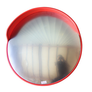 مرآة محدبة دائرية للسلامة المرورية من الفولاذ المقاوم للصدأ للاستخدام الداخلي والخارجي مقاس 28/36/48 بوصة (40/60/80 سم) - Product Image 3
