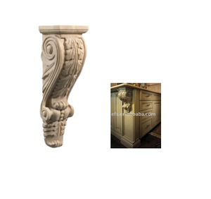 Traditionele Artistieke Houtsnijwerk Consoles Constructie Verfraaiing Deurbeugels Muur Accessoire Plank Buitenkant Hout Corbel - Product Image 3