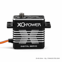 XQ-POWER S8020D 20KG Servo numérique sans noyau à couple élevé, étanche, engrenage en acier inoxydable 0.104s pour voiture RC, bateau 8.4V