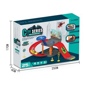 Jouet bon marché de police de <span class=keywords><strong>parking</strong></span> ferroviaire de série de camion et de feu d'ingénieur en plastique pour que les enfants apprécient le <span class=keywords><strong>parking</strong></span> de camion - Product Image 4