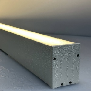 Luz Lineal LED de Aluminio Impermeable IP65 de 3000K 5000K 6000K Sin Parpadeo, 100lm/w, Regulable, Suspendida o de Superficie, para Balcón - Product Image 4