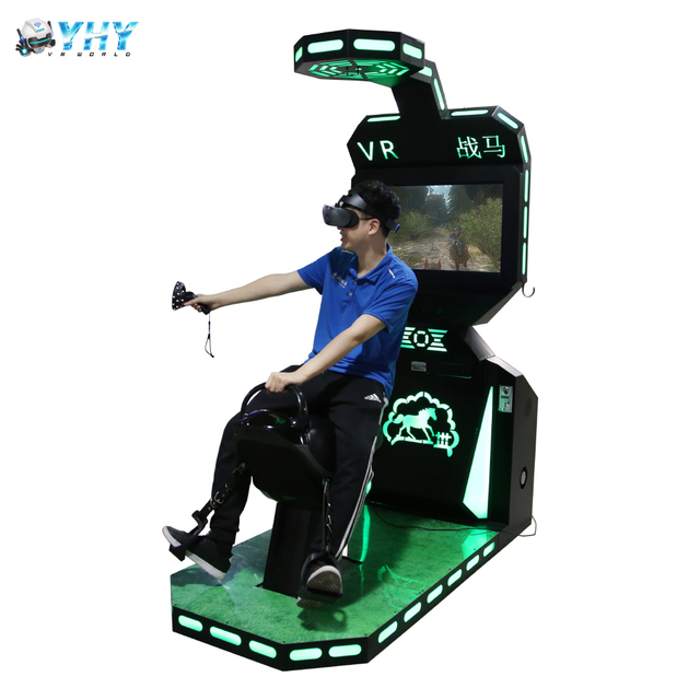 Indoor Shopping Mall Motion War Shooting Racing 9Dvr Games Simulator Horse Riding Vr with Handles