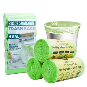 Kantong sampah 30 galon kantong sampah sekali pakai kantung sampah biodegradable untuk limbah dapur